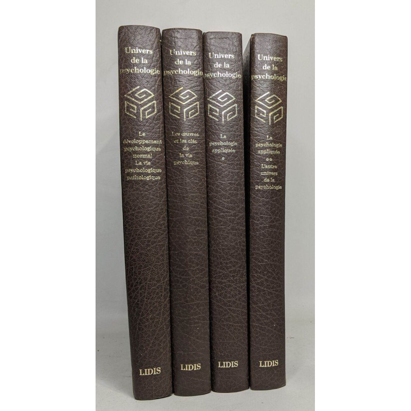Univers de la psychologie: Tome III / Tome IV / Tome V / Tome VI...