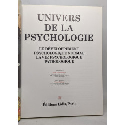 Univers de la psychologie: Tome III / Tome IV / Tome V / Tome VI...