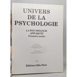 Univers de la psychologie: Tome III / Tome IV / Tome V / Tome VI...