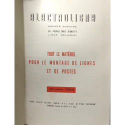 Tout le matériel pour le montage de lignes et de postes - OCTOBRE...