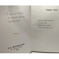 Tout le matériel pour le montage de lignes et de postes - OCTOBRE...