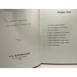Tout le matériel pour le montage de lignes et de postes - OCTOBRE...