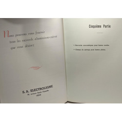 Tout le matériel pour le montage de lignes et de postes - OCTOBRE...