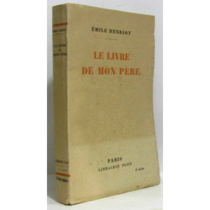 Le livre de mon père