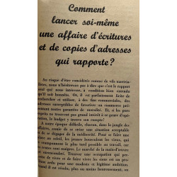Sélection des nouveaux travaux à domiciles et indépendanbts pour...