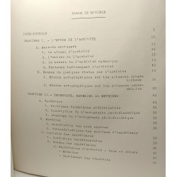 Étude comparative de l'activité du poisson cavernicole...