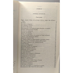 Lodovico antonio muratori annali d'italia - TOMO PRIMO + SECONDO