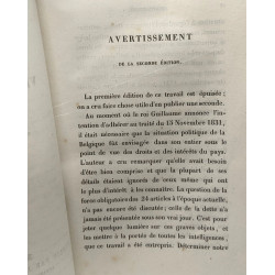 La Belgique et les vingt-quatre articles - 2e édition + Traité de...
