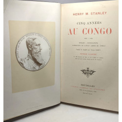 Cinq années au Congo - 1879-1884 - voyages explorations fondation...
