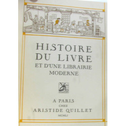 Histoire du livre et d'une librairie moderne