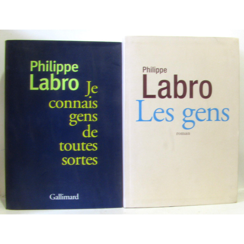 Les gens + je connais des gens de toute sorte --- 2 volumes