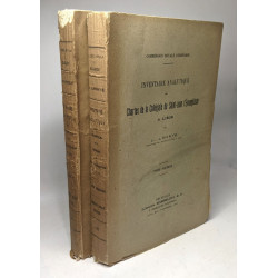Inventaire analytique des chartes de la Collégiale de Saint-Jean...