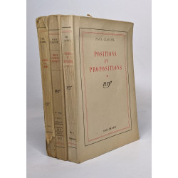 Lot de 3 ouvrages de Paul Claudel: Deux farces lyriques /...