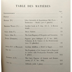 Etudes de papyrologie TOME DEUXIEME (deuxième fascicule 1934) +...