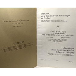 Septième colloque de l'association des diatomistes de langue...