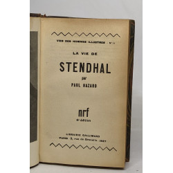 La vie de stendhal