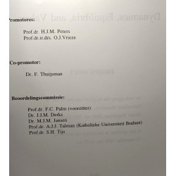 Dynamics equilibria and values