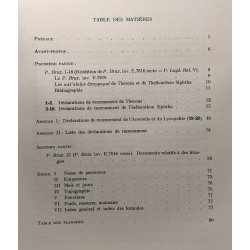 Papyri bruxellenses graecae - VOLUME I: 1-21 Papyrus du Nome Prosopite