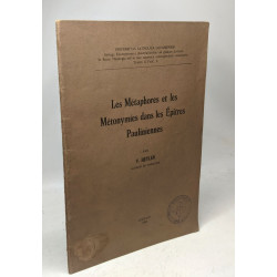 Les métaphores et les métonymies dans les épitres pauliniennes /...