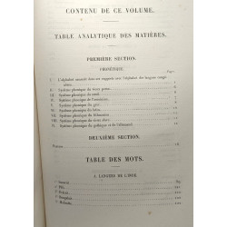 Grammaire comparée des langues indo-européennes - TOME V registre...
