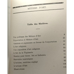 Rénovation des métiers d'art