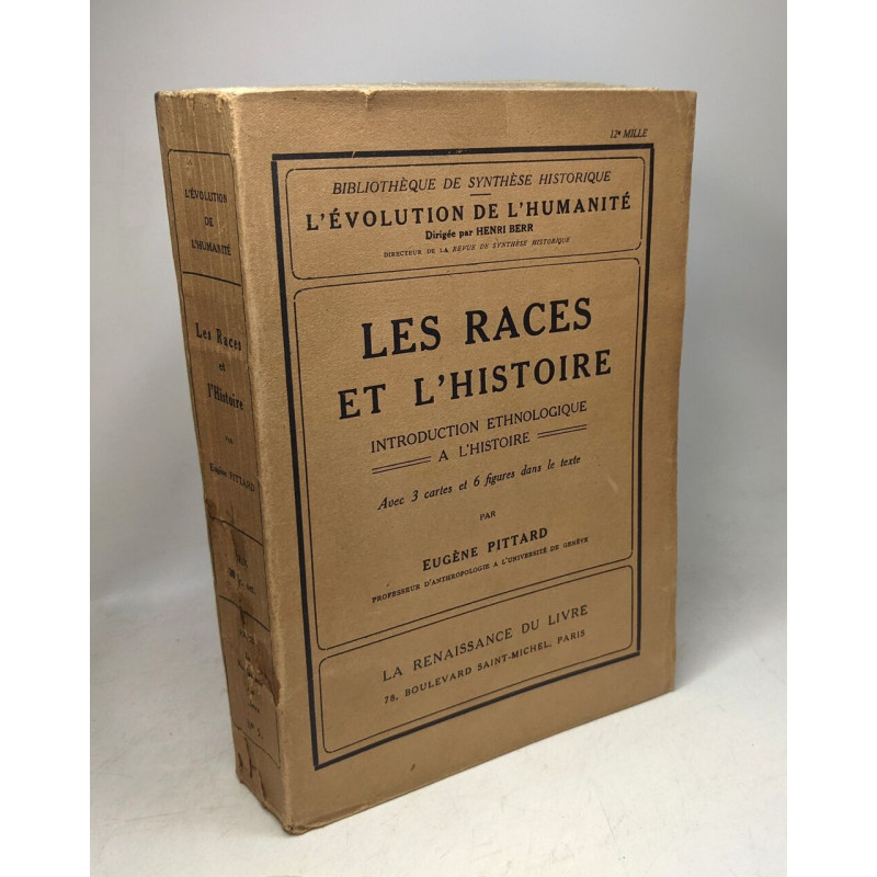 Les races et l'histoire introduction ethnologique à l'histoire -...