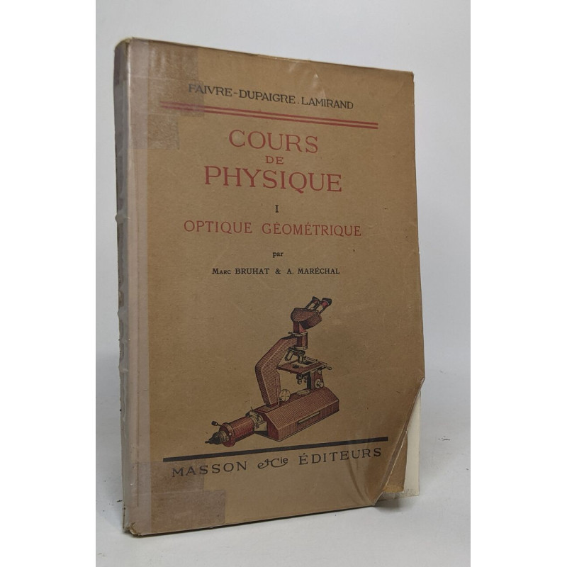 Cours de physique I - optique géométrique