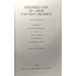 Kroniek van de abdij van sint-truiden - 1ste deel: 628-1138 + 2de...