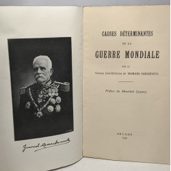 Causes déterminantes de la guerre mondiale - préface du Maréchal...