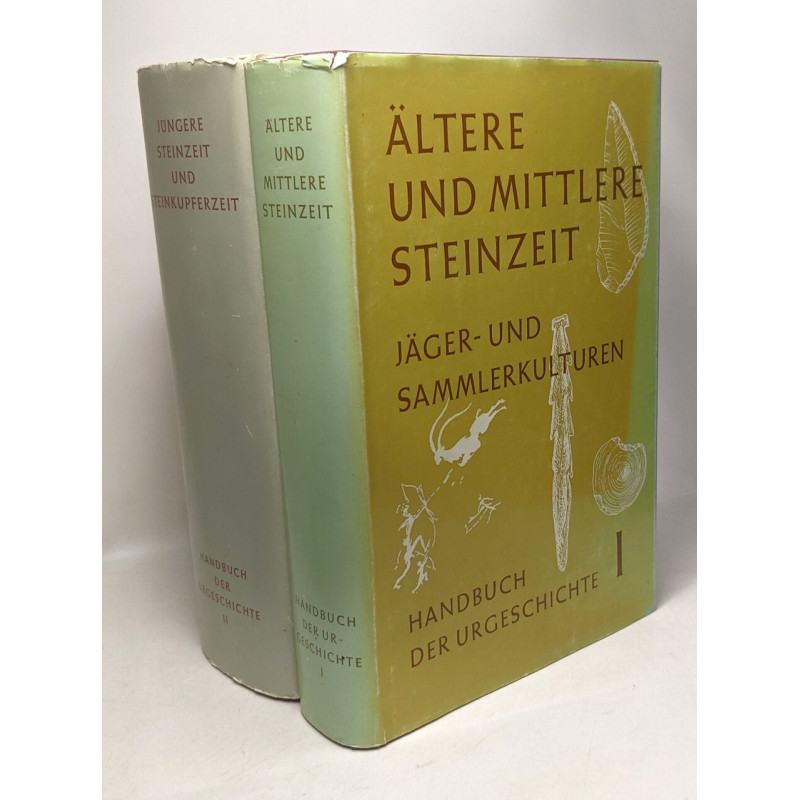Handbuch der Urgeschichte I et 2 - Ältere und mittlere steinzeit -...