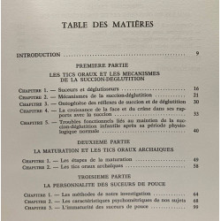 La succion du pouce et sa thérapeutique - horizons de la...