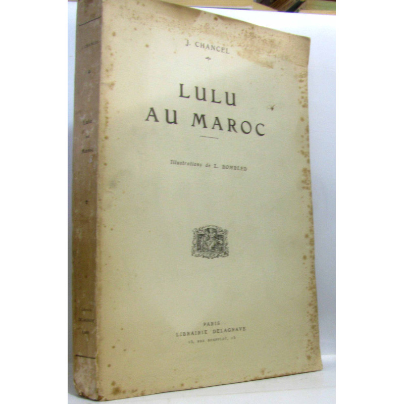 Lulu au Maroc illustrations de L. Bombled