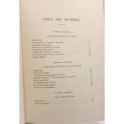 Étoiles et Atomes