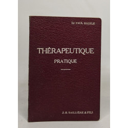 Thérapeutique pratique