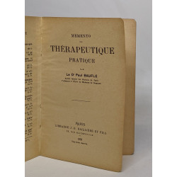 Thérapeutique pratique