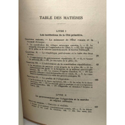 Les institutions politiques romaines de la cité à l'état /...