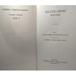 Hildegardis scivias Pars III - Corpus Christianorum continuatio...