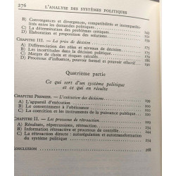 L'analyse des systèmes politiques / coll. SUP