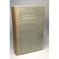 Essais sur le génie de pindare et sur la poésie lyrique