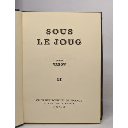 Sous le joug - II