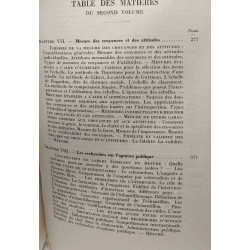 Théorie et problèmes de psychologie sociale - TOME II - Méthode...