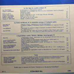 Ktema - Civilisations de l'Orient De la Grèce et de Rome antiques...