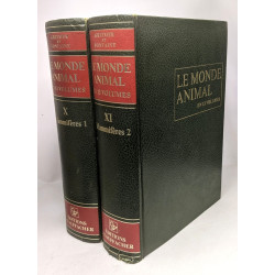 TOME X mammifères 1 + TOME XI mammifères 2 - Le monde animal en 13...
