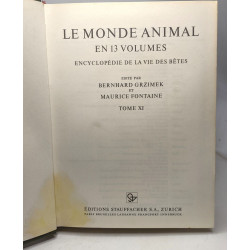 TOME X mammifères 1 + TOME XI mammifères 2 - Le monde animal en 13...