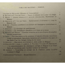 Mycologia belgica 1986 - Actes du Colloque de Mycologie MONS...