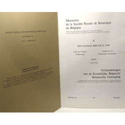 Mycologia belgica 1986 - Actes du Colloque de Mycologie MONS...