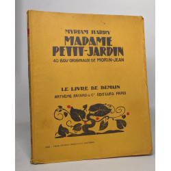 Madame petit-jardin - 40 bois originaux de Morin-jean