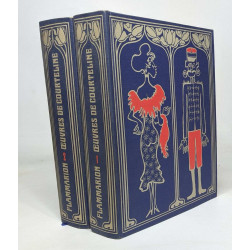 Oeuvres de georges courteline / illustrées par dignimon / 2 tomes...