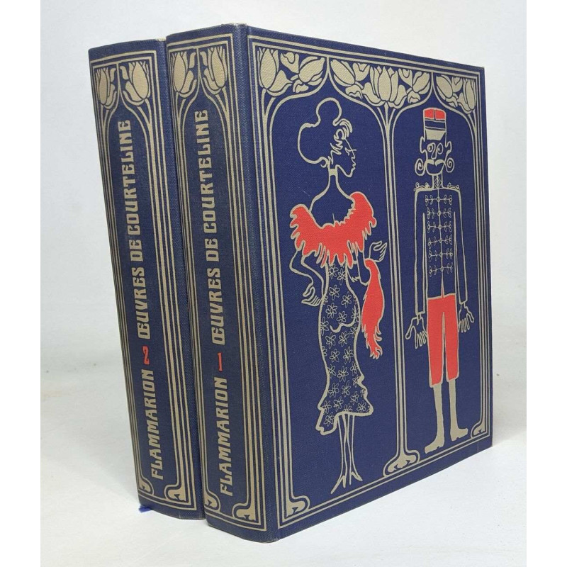 Oeuvres de georges courteline / illustrées par dignimon / 2 tomes...