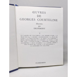 Oeuvres de georges courteline / illustrées par dignimon / 2 tomes...